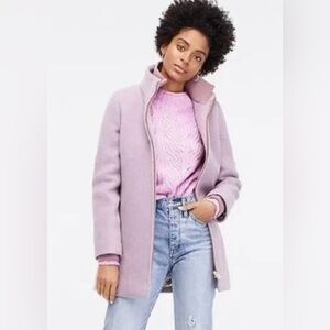 J Crew Italian Stadium Cloth coat (size 4)